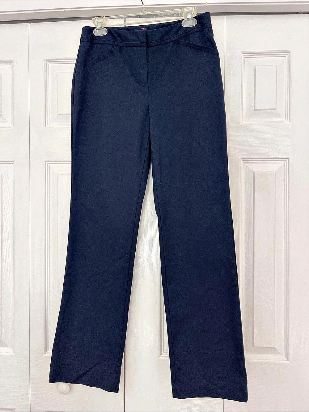 Rafaella Straight Leg Pants in Blue Size 4 Like New
